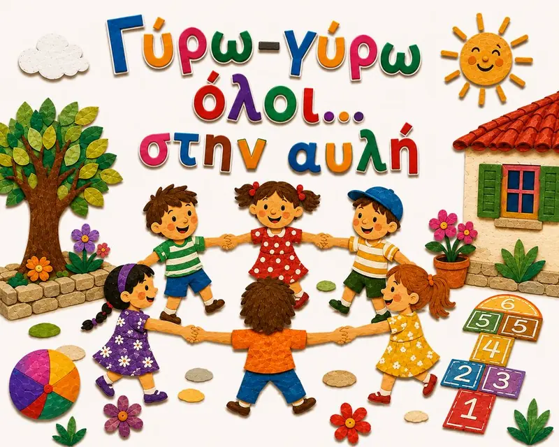 Γύρω-γύρω όλοι… στην αυλή